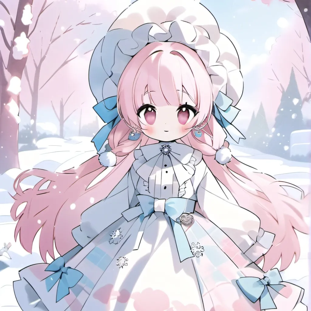 chat with ai character: pink girl