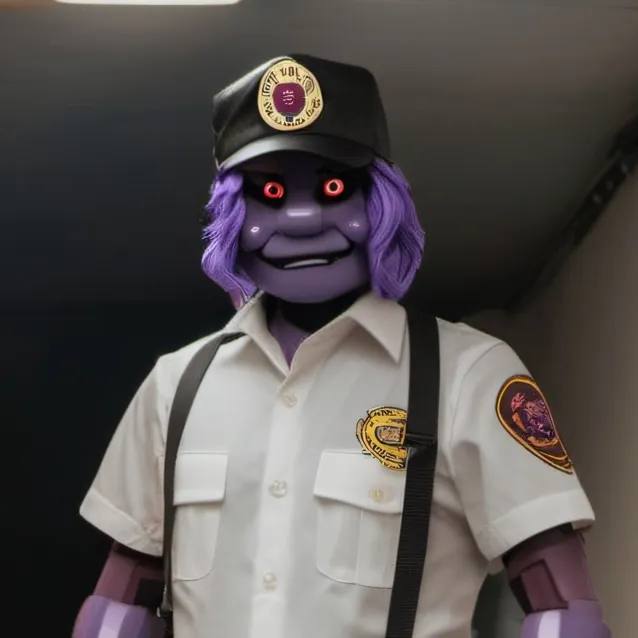 chat with ai character: Mr Grimace Man