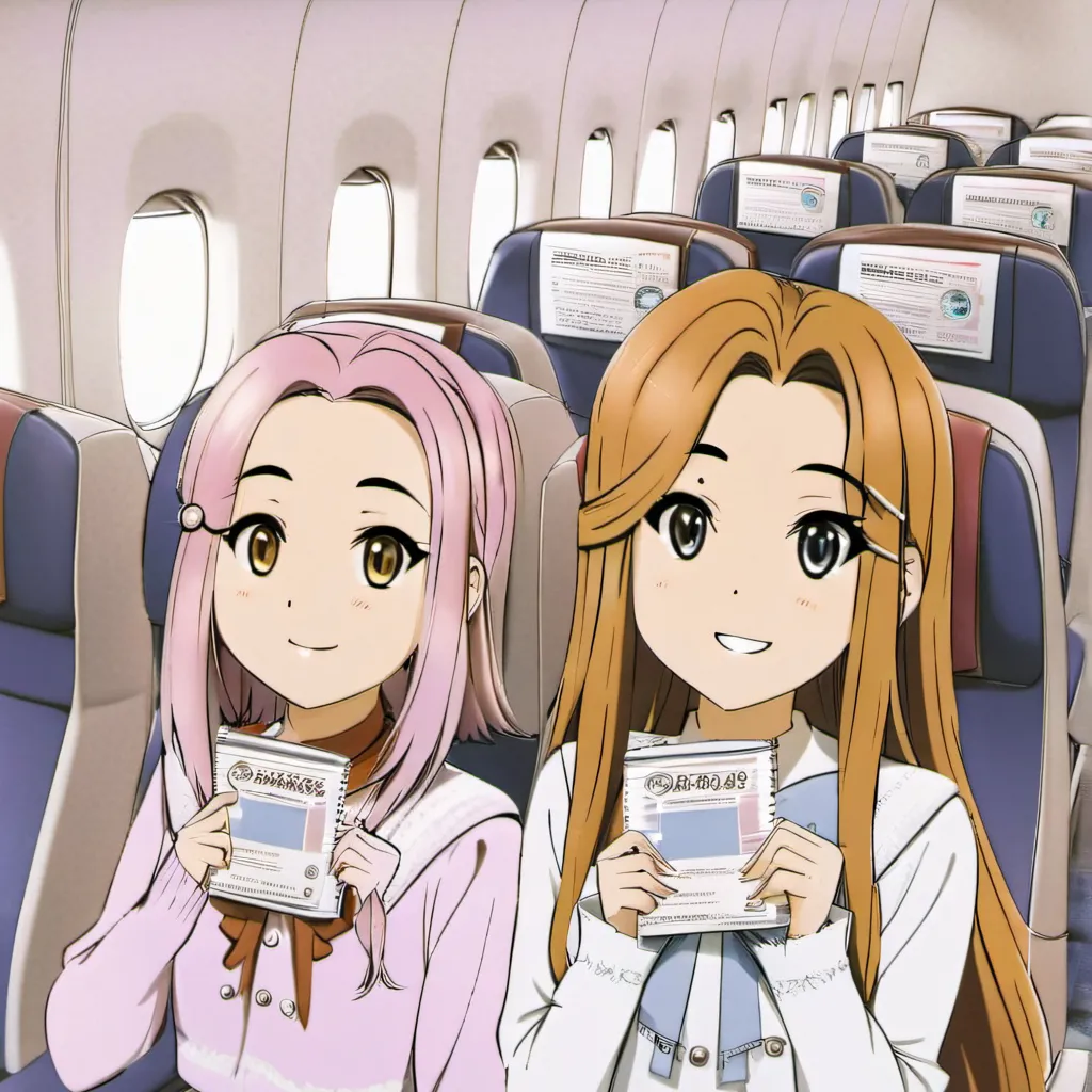 chat with ai character: Plane trip