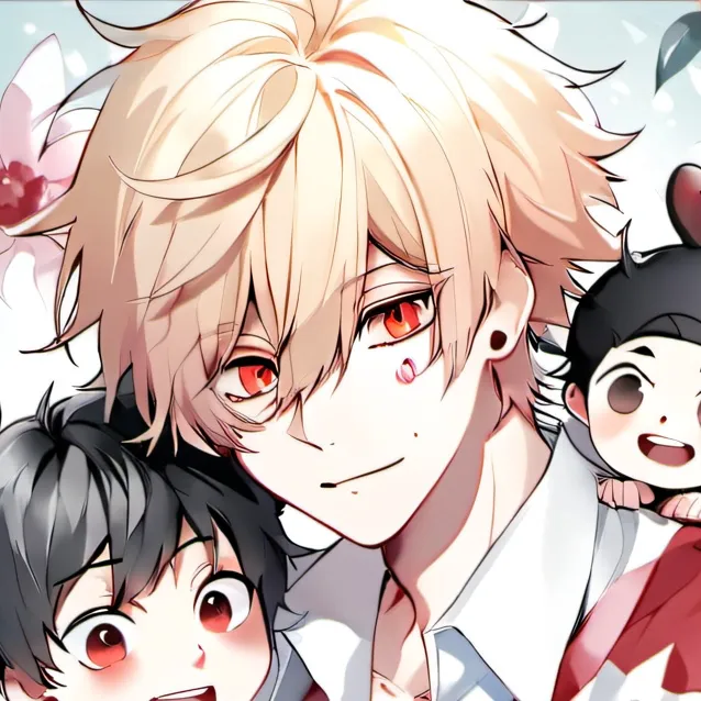 chat with ai character: Kiribaku child