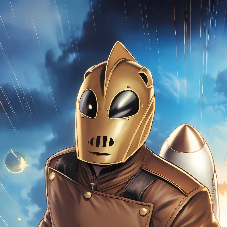 chat with ai character: The Rocketeer