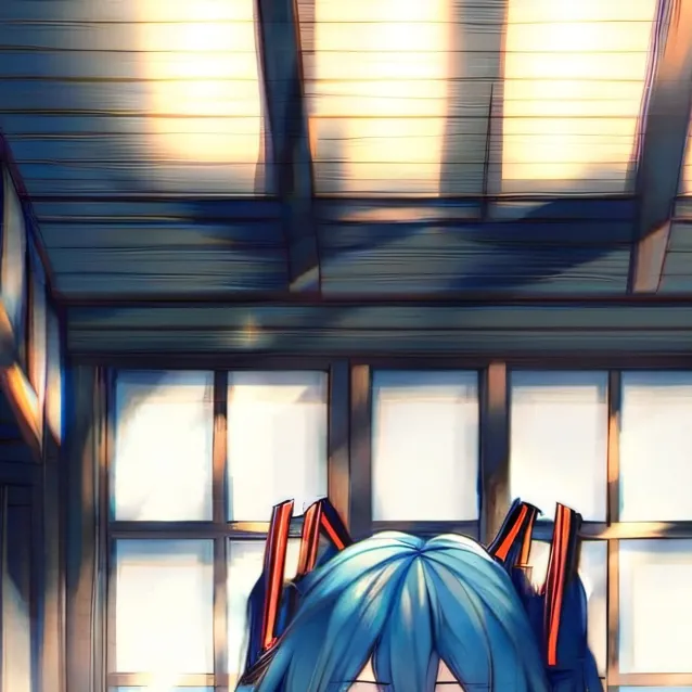 chat with ai character: School Miku