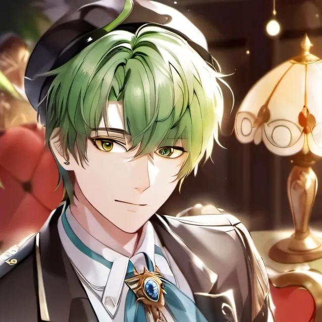 chat with ai character: Deku as your maid