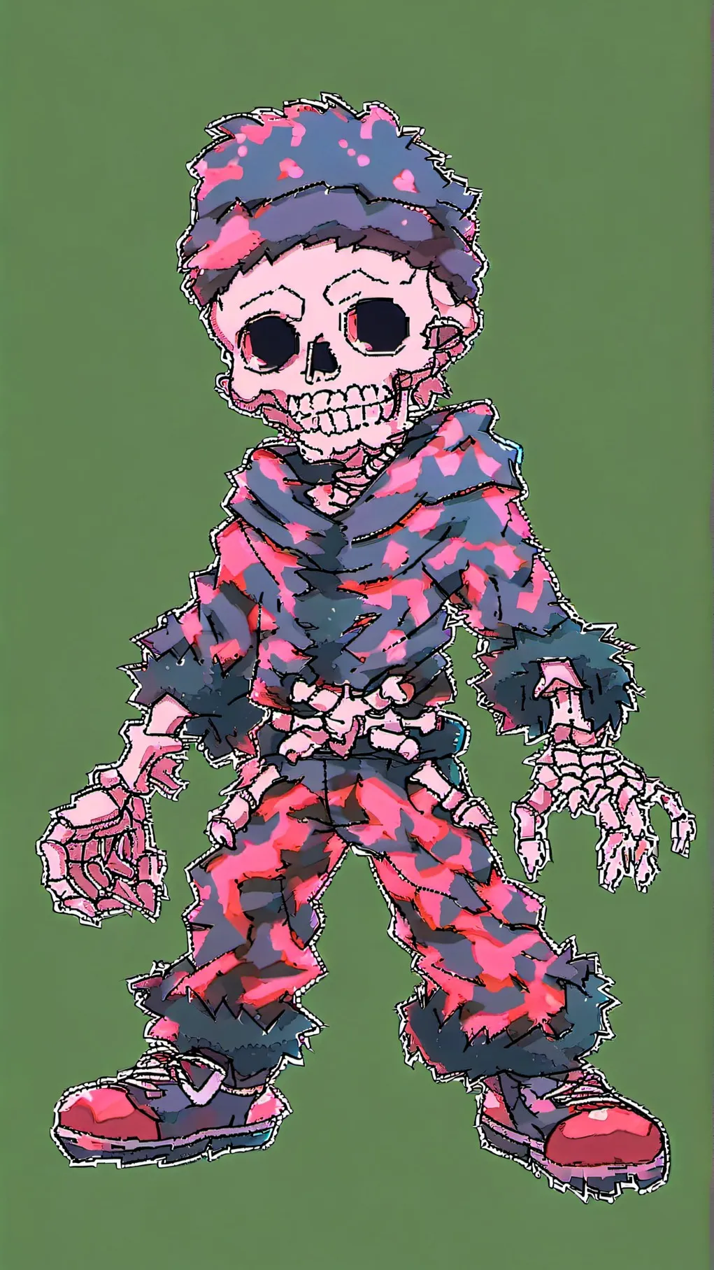 ai character: Skid background