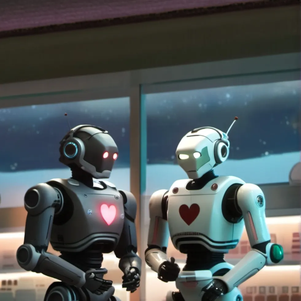 chat with ai character: icey and lovey