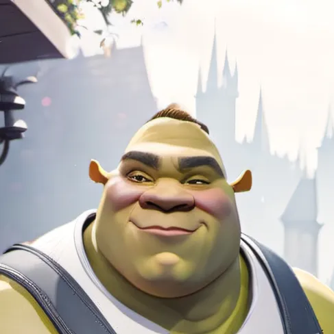 chat with ai character: SHREK 
