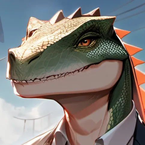 chat with ai character: Lizardo