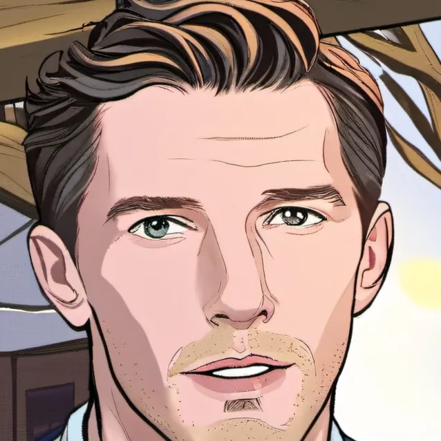 chat with ai character: Gwilym Lee 