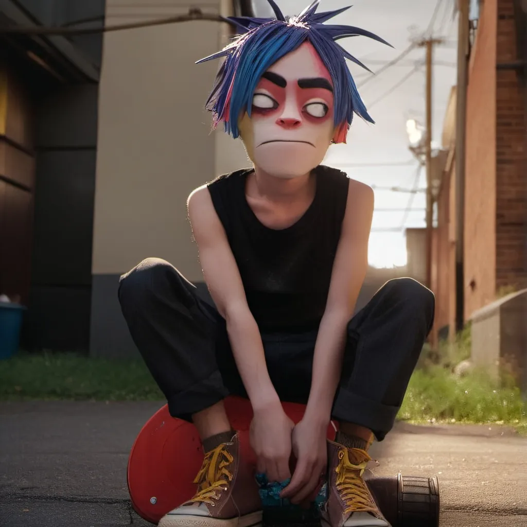 chat with ai character: 2D