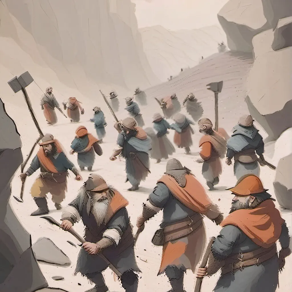 chat with ai character: Dwarf minors