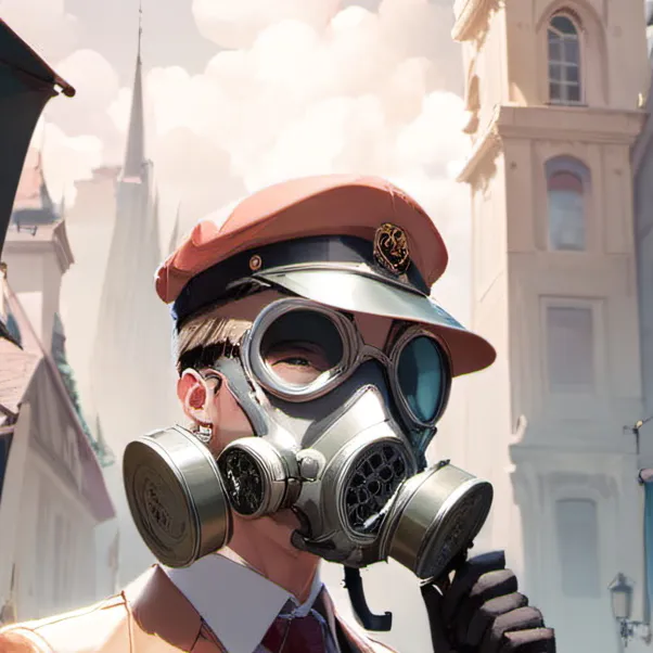 chat with ai character: Masked madness 