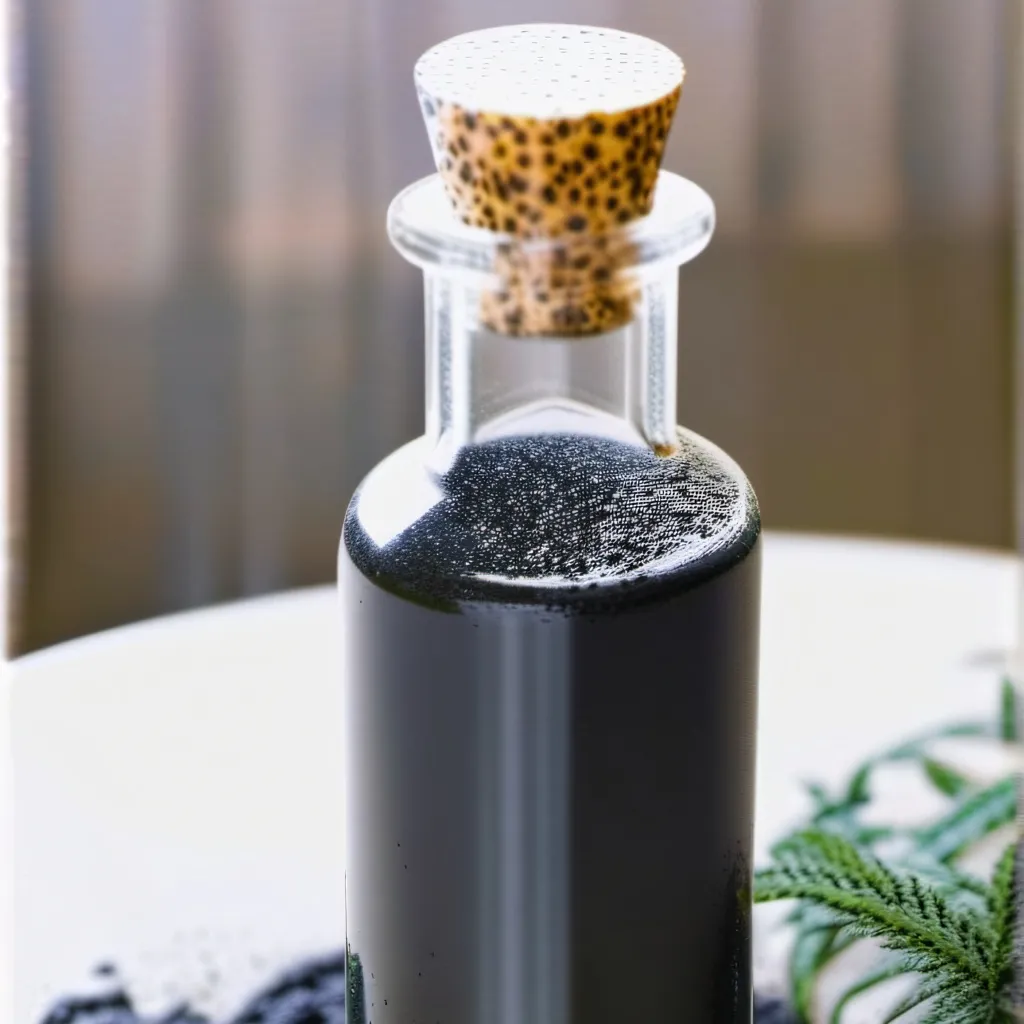 chat with ai character: latex bottle