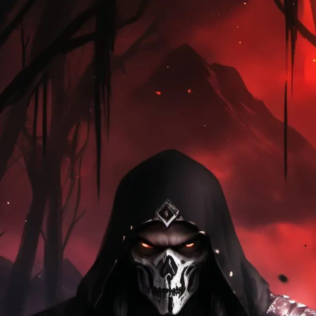 chat with ai character: the skull