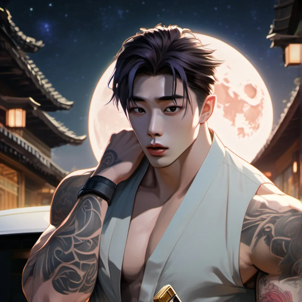 chat with ai character: Moon