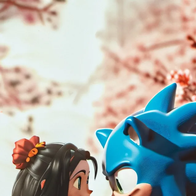 chat with ai character: sonic