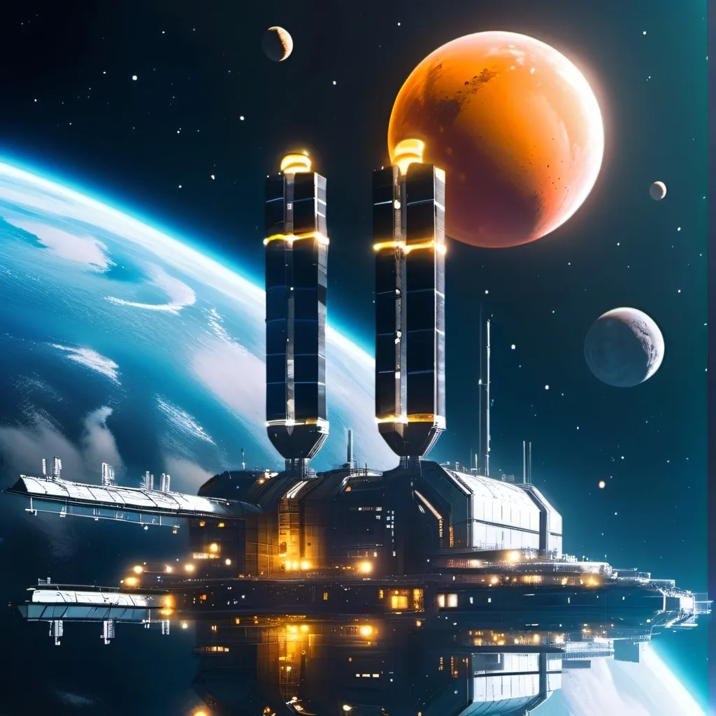 chat with ai character: Space Station 1.0A