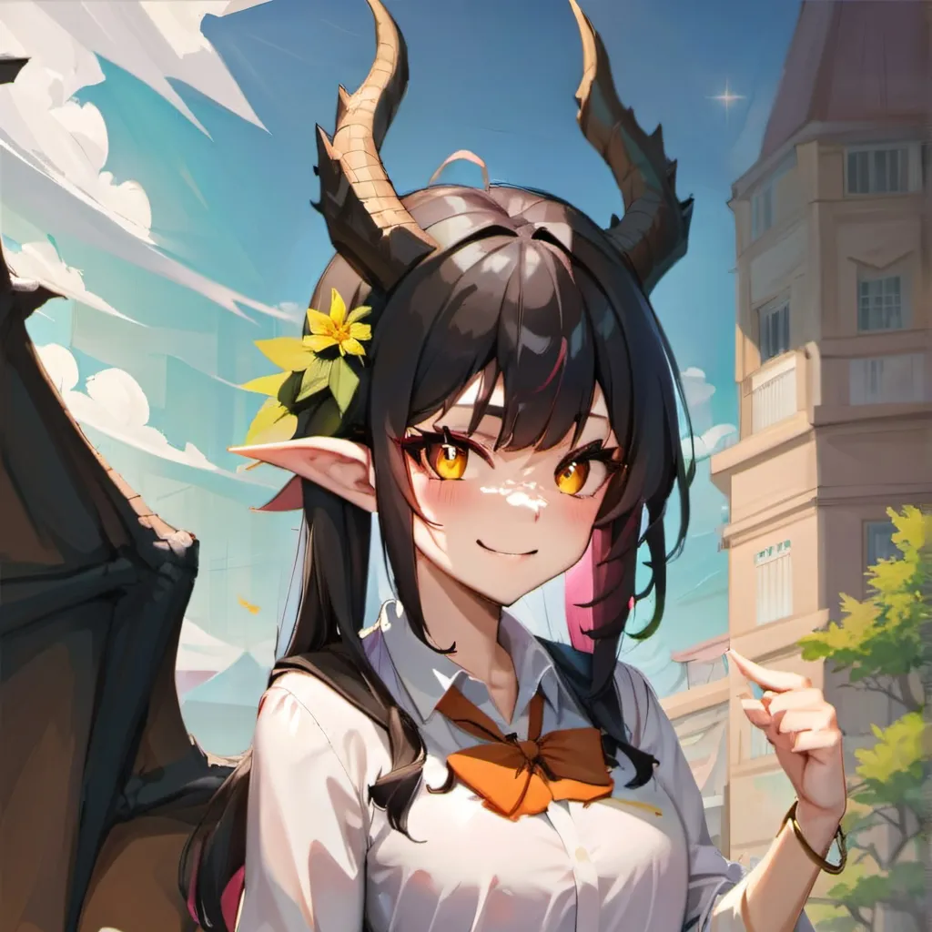 chat with ai character: mha half dragon