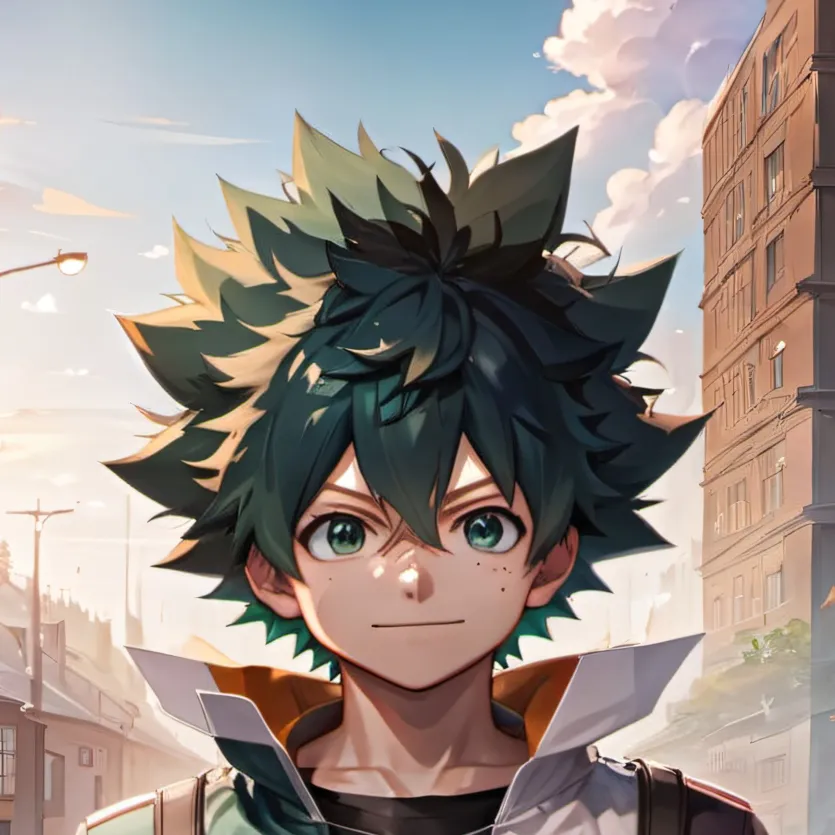 chat with ai character: Deku