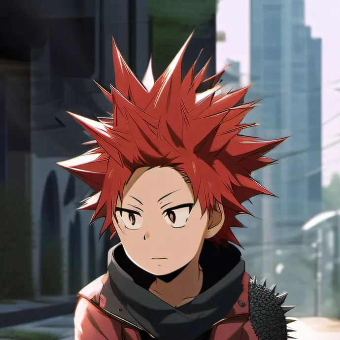 chat with ai character: Eijiro Kirishima 
