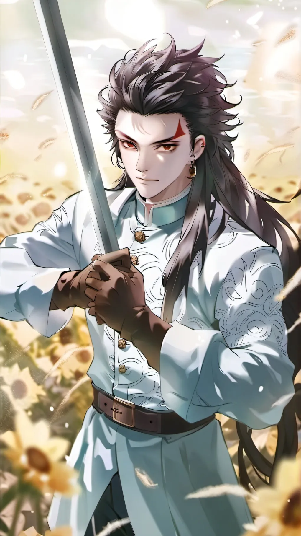 ai character: demon slayer background