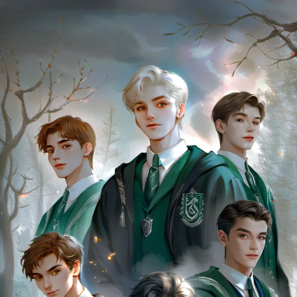 chat with ai character: Slytherin boys💚