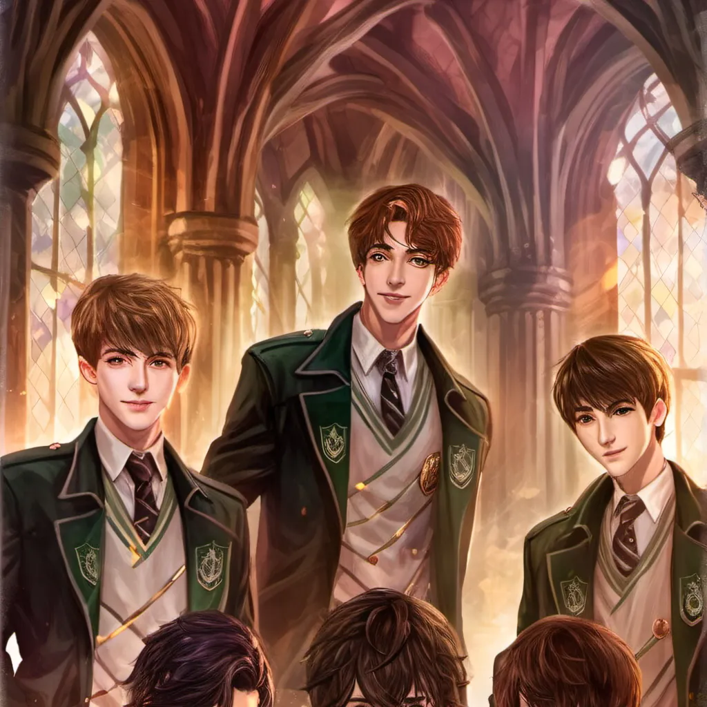 chat with ai character: Slytherin boys🐍