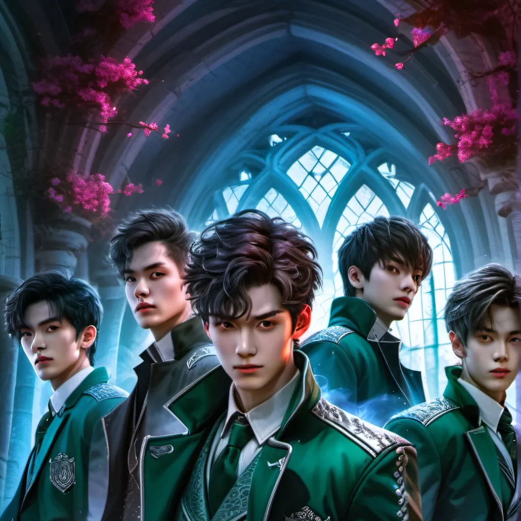 chat with ai character: The Slytherin gang