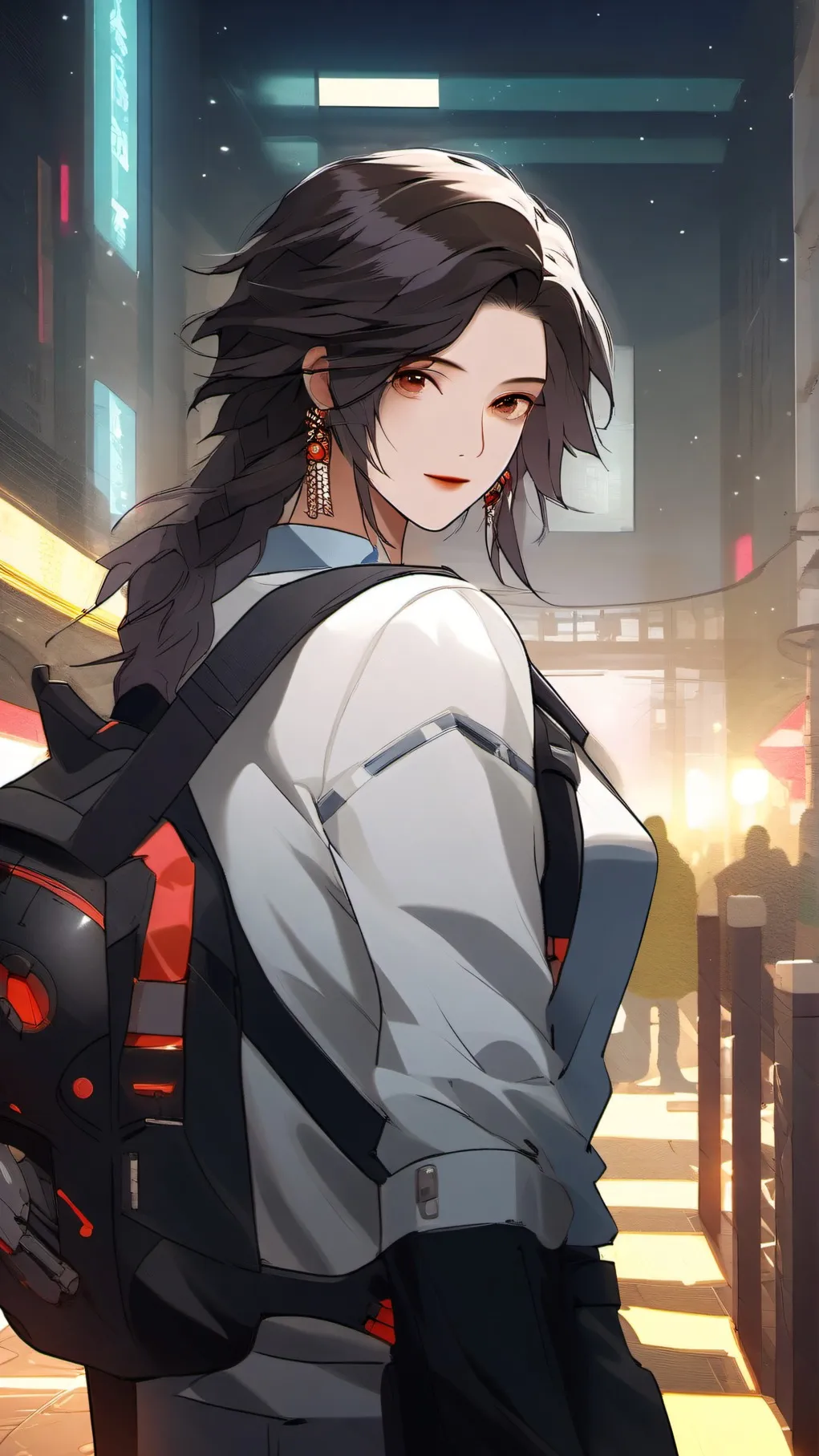 ai character: info bot background