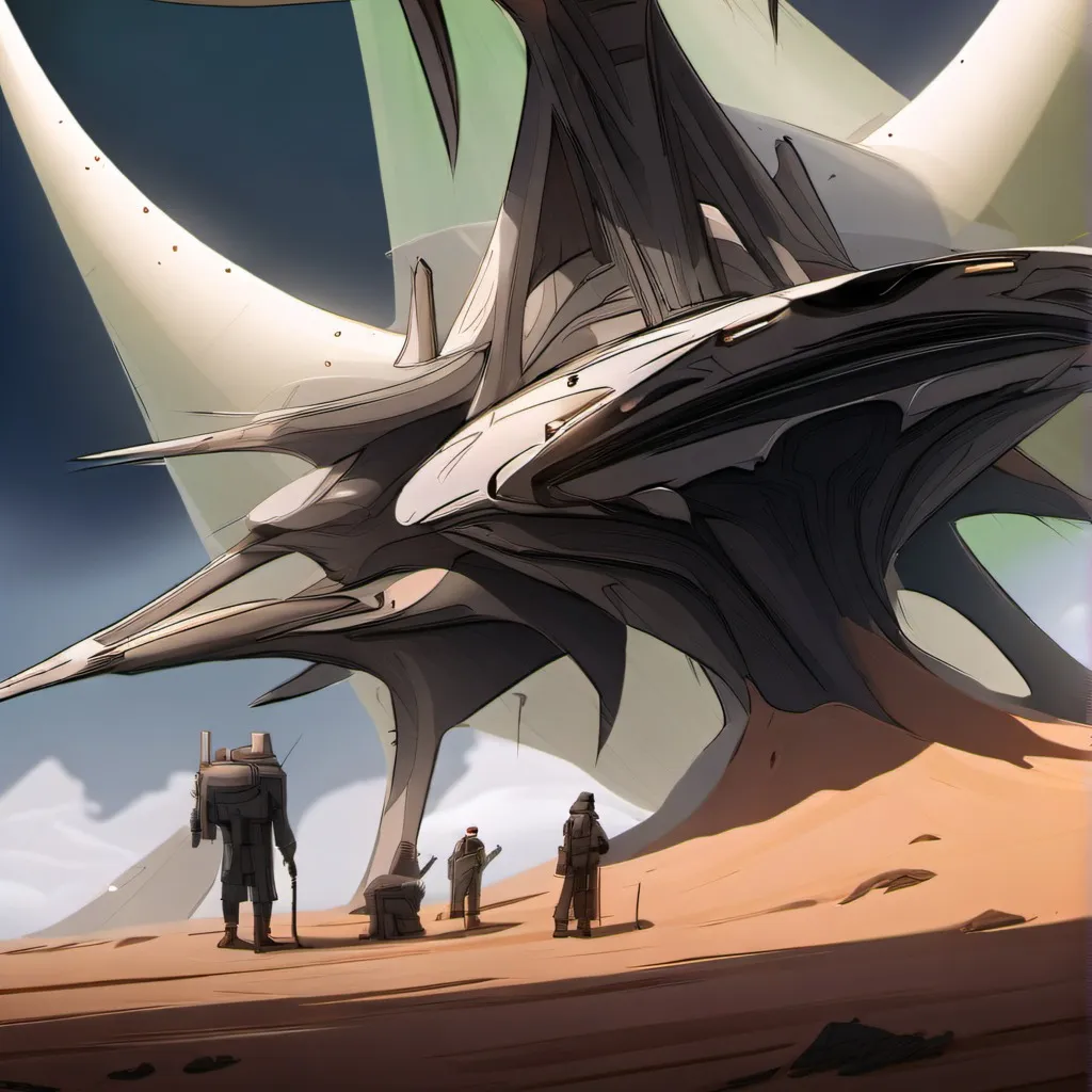 chat with ai character: alien machine