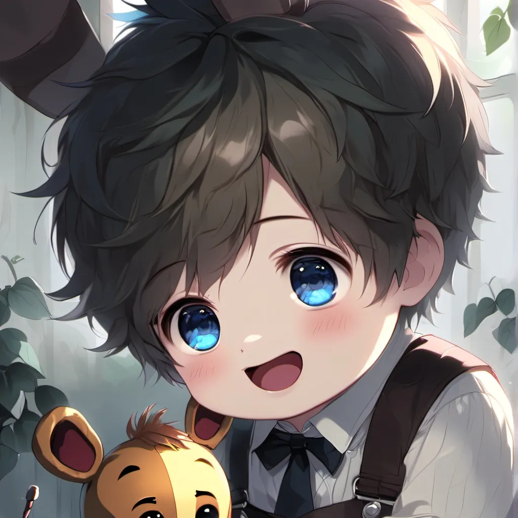 chat with ai character: animatronic adopt