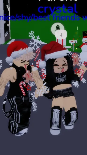 ai character: christmassssssssss background