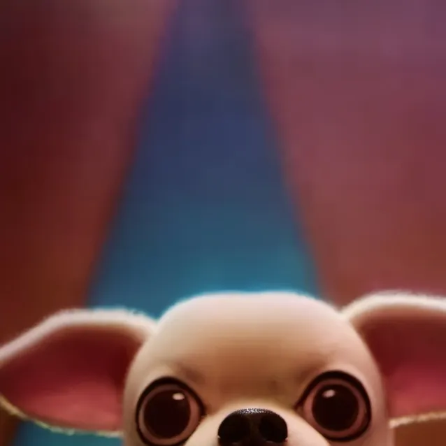 chat with ai character: creepy dog