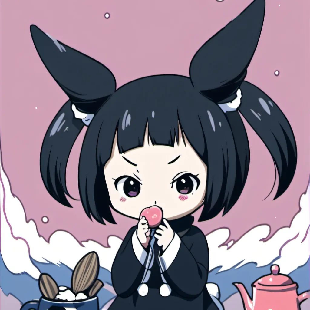 chat with ai character: kuromi