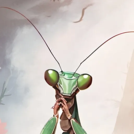 chat with ai character: Praying mantis