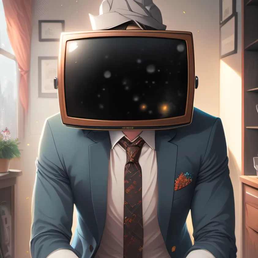 chat with ai character: tv man