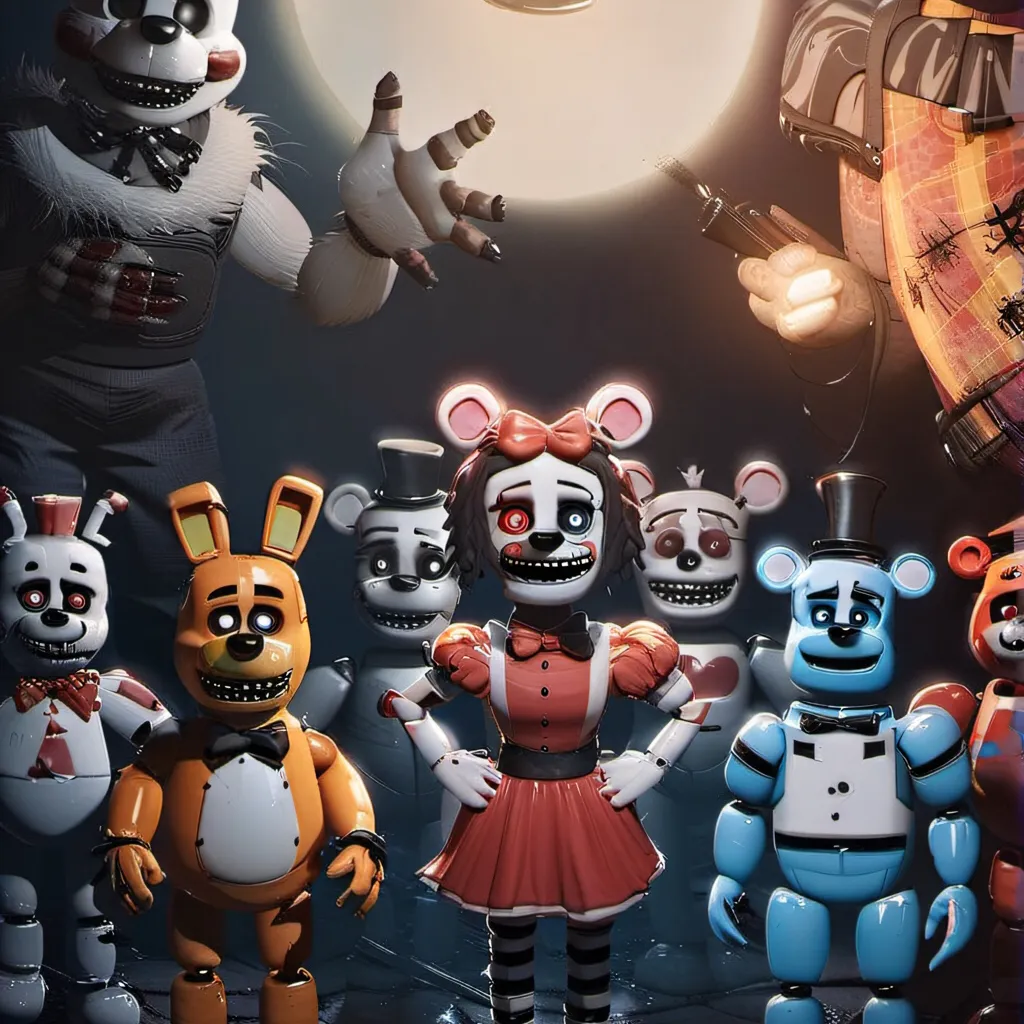 chat with ai character: Sister location 