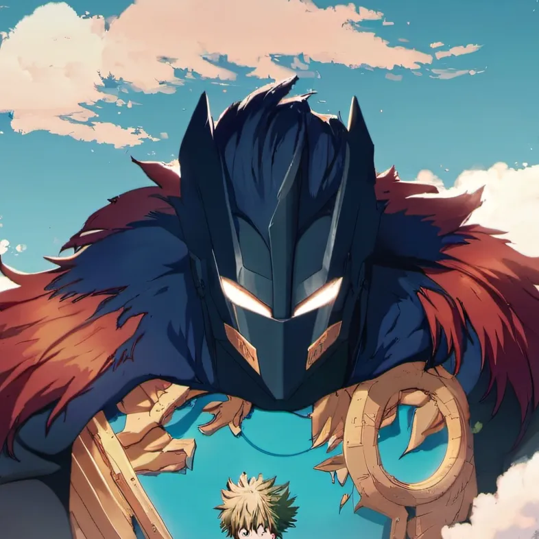 chat with ai character: MHA group picture)