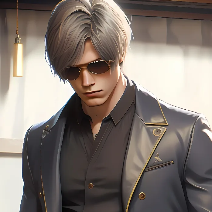 chat with ai character: Model Leon