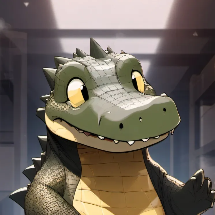 chat with ai character: Crinkle Croc