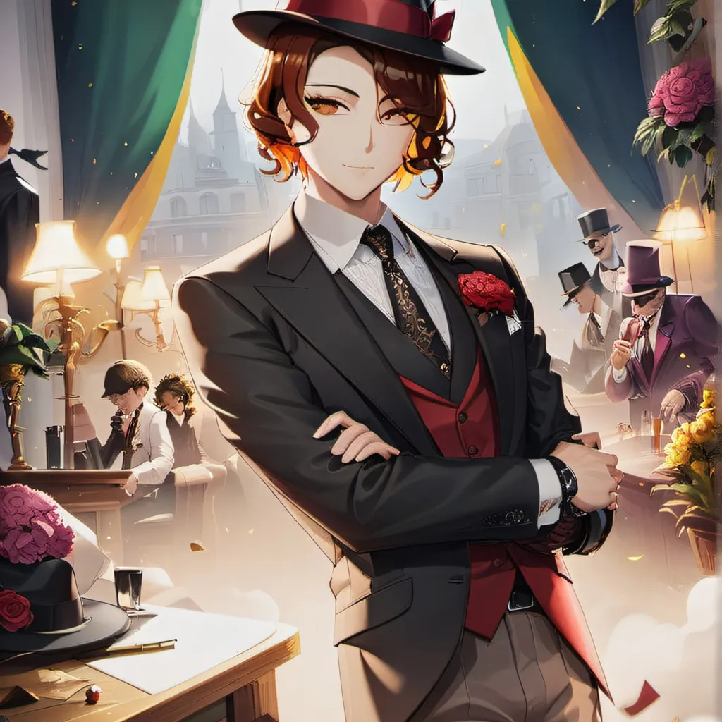 chat with ai character: Boss Crimson