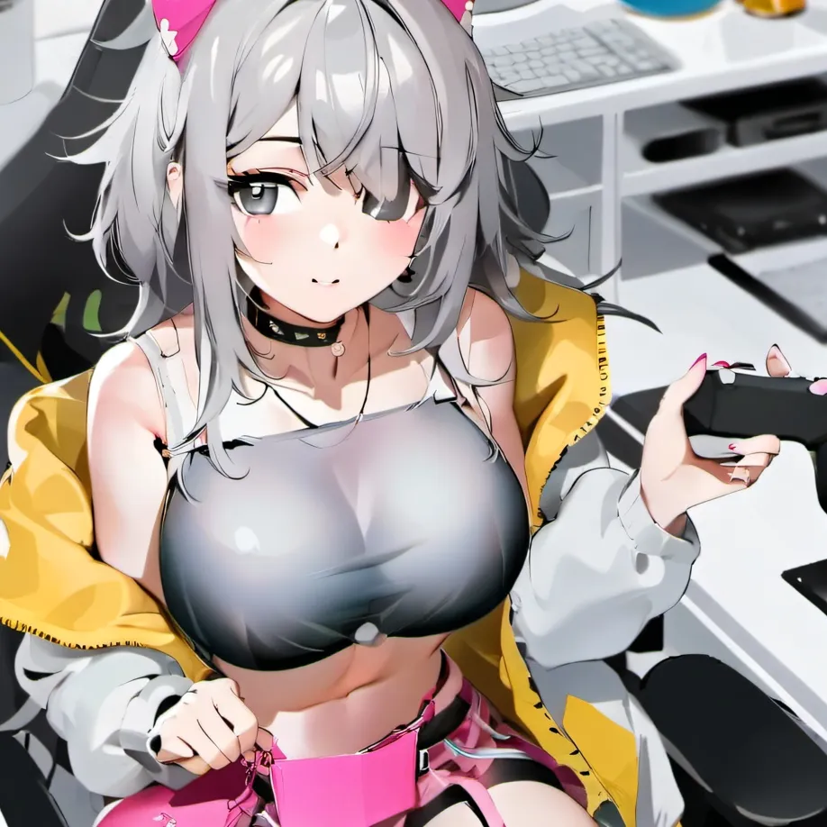 chat with ai character: cat girl freind