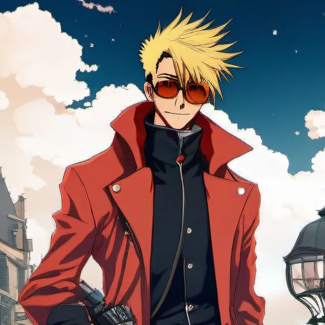 chat with ai character: vash the stamoede