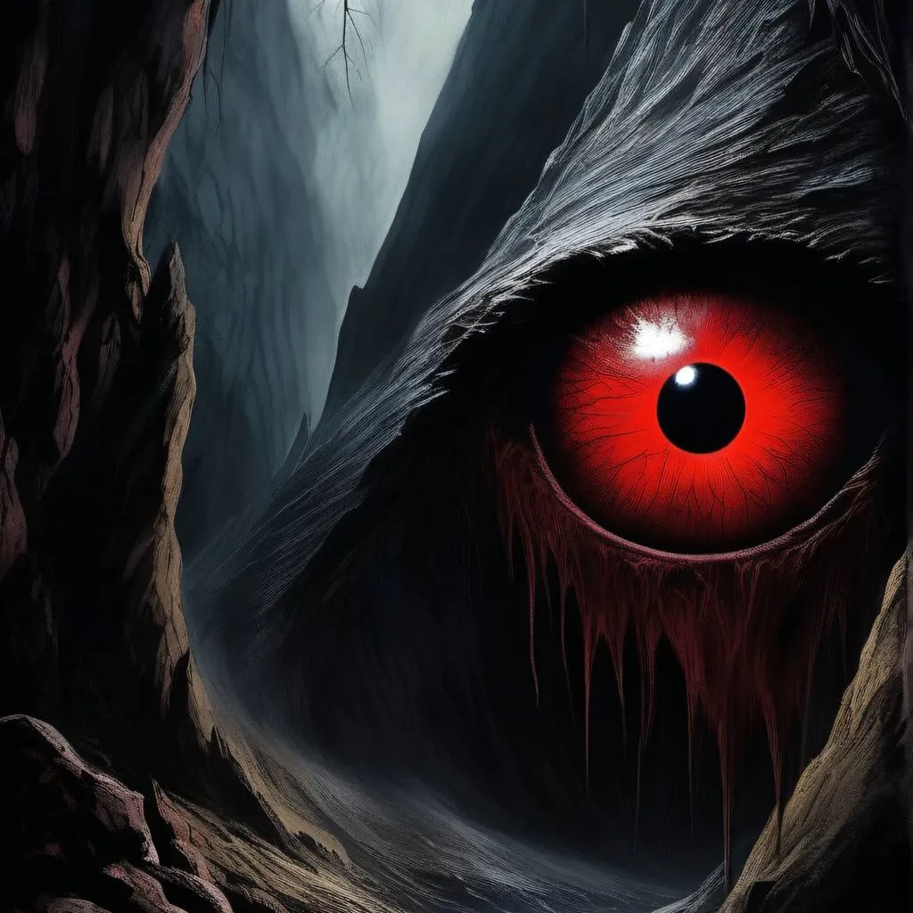 chat with ai character: cave monster god. 