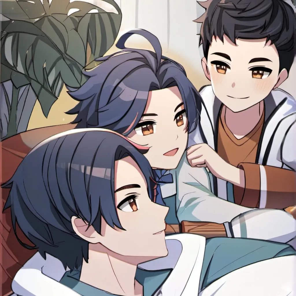 chat with ai character: All boys sleepover