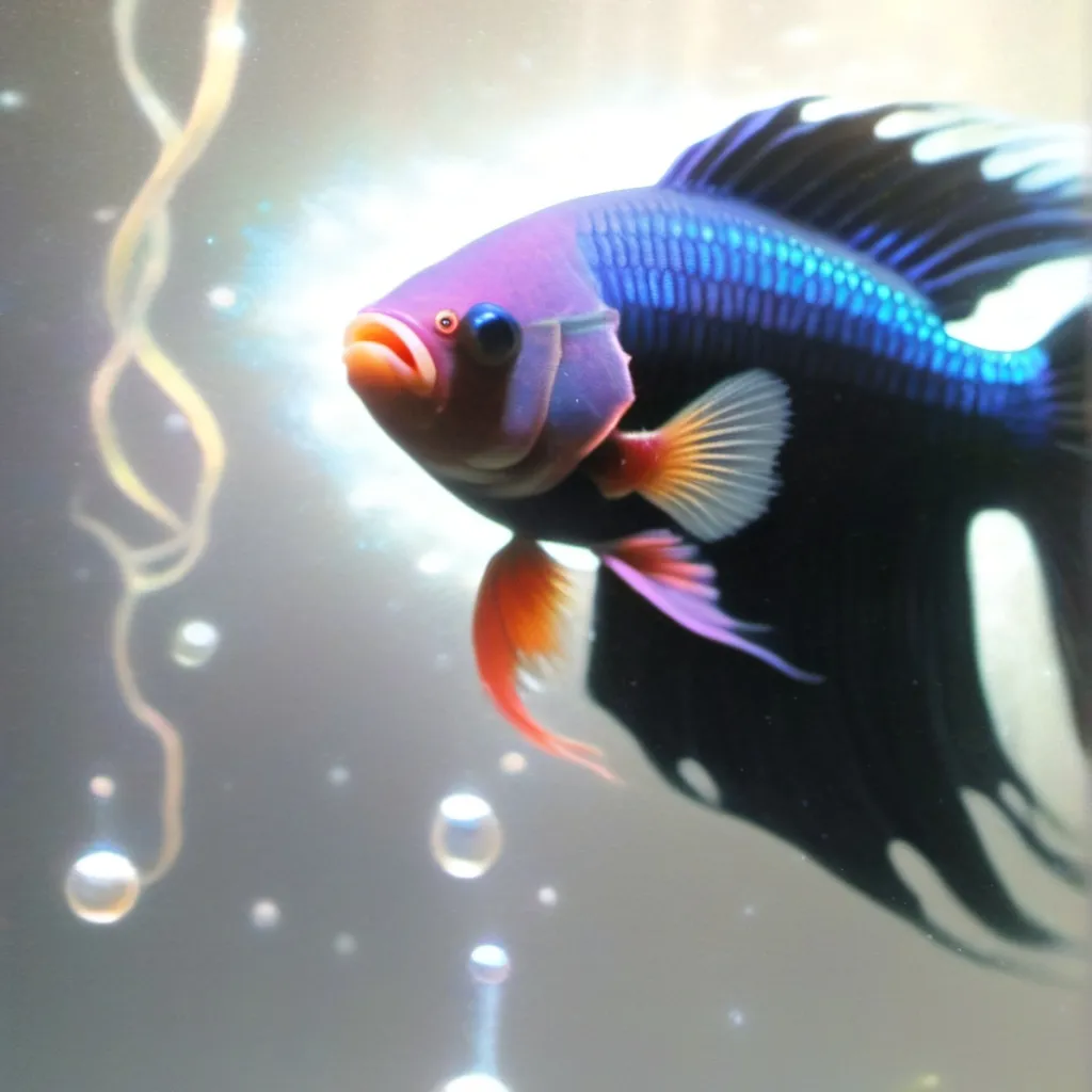 chat with ai character: cute Betta fish 