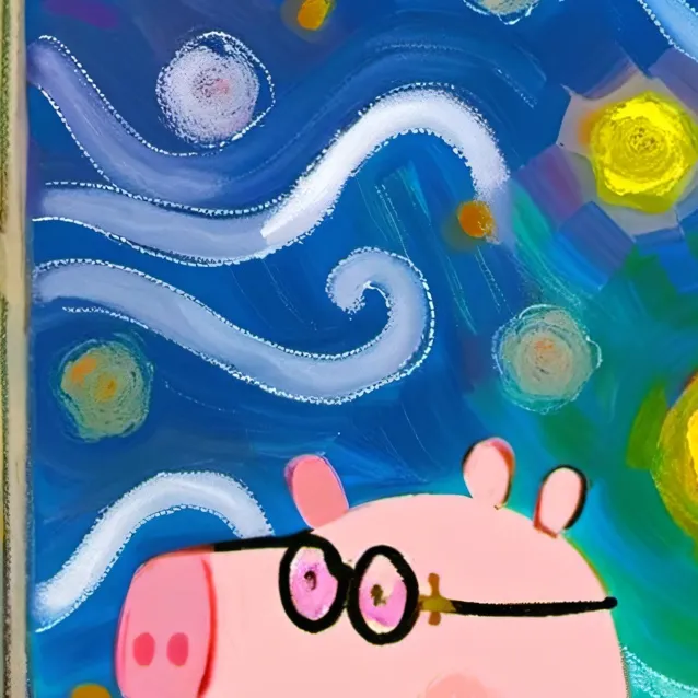 chat with ai character: dad pig