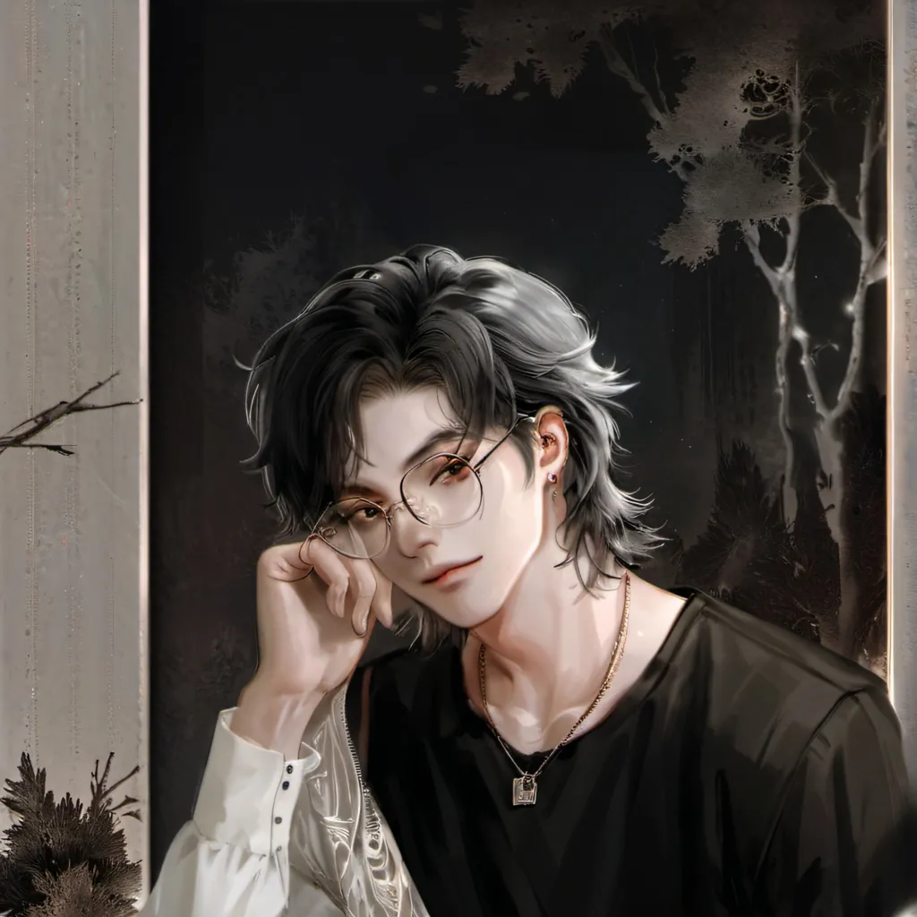 chat with ai character: The nerd boy