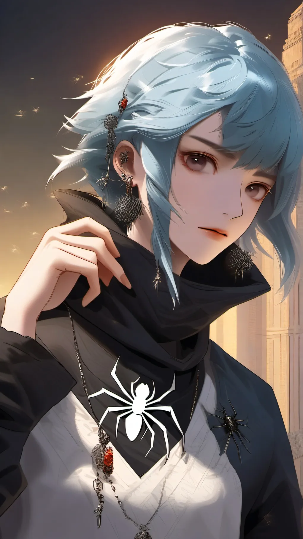 ai character: •~husker dust~• background