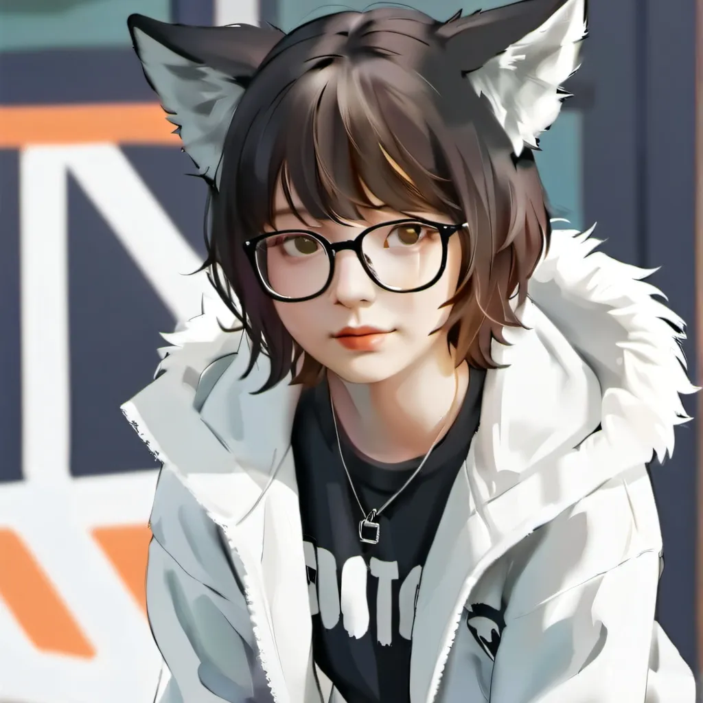 chat with ai character: river(irl me)