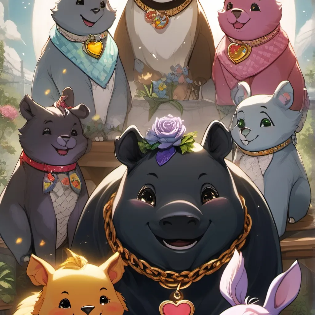 chat with ai character: Smiling critters! 